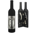 Set of Wine Accessories in a Bottle with plaque 32 cm