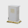 Swivel Leather & Lucite Zemiros Set - White {Judaica-Shabbos-Zemiros} Manchester Judaica