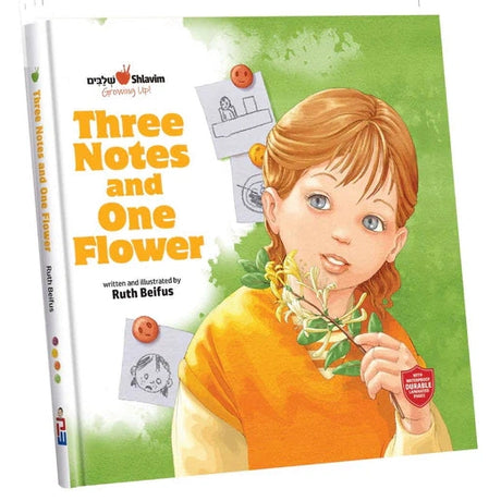 three notes and one flower