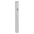 Aluminum Mezuzah 15cm - Semi Round - silver Judaica-Home-Mezuzah Holder 29422 Manchester Judaica