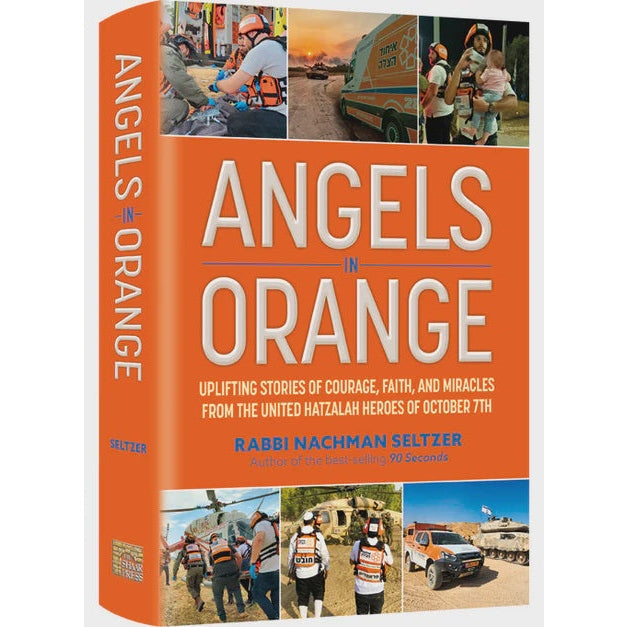 Angels in Orange - United Hatzalah Heroes on October 7th Books-English-To be sorted 166614 Manchester Judaica