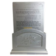 ברכת המזון ו''כ כסף - כפתר ופרח silver {Judaica-Blessing-Benchers & Holders} Manchester Judaica
