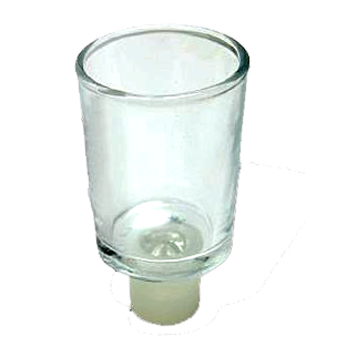 Candle Cups With Rubber Stand {Judaica-lecht-Glasses} Manchester Judaica