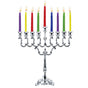 Silver Plated Menorah 21cm