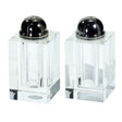 Crystal Salt Cellar Pair Judaica-Tabletop-Salt Holder 12131 Manchester Judaica