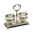 Double Salt Cellar {Judaica-Tabletop-Salt Holder} Manchester Judaica