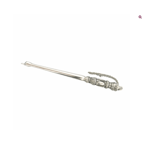 Elegant Nickel Plated Yad For Torah 25cm Judaica-Shul-Shul Items 02939 Manchester Judaica