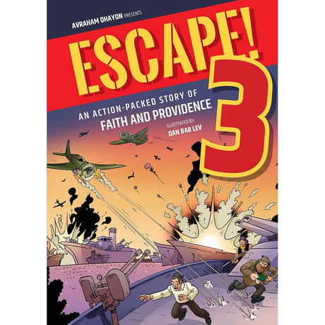 Escape! Volume 3 Comic Action Packed Story of Faith & Providence Books-English-To be sorted 163027 Manchester Judaica