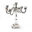 Candelabra 9 branch 488 {Judaica-Lecht-Candlesticks, Candelabra} Manchester Judaica