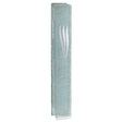 Glass Mezuzah 15cm - Matte With White Shin Judaica-Home-Mezuzah Holder 23264 Manchester Judaica