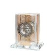 Gold/Silver Tzedokah Box Judaica-Home-Tzedakah Boxes 12443 Manchester Judaica