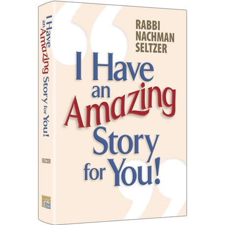 I have an amazing story for you volume 1 Books-English-To be sorted 147956 Manchester Judaica