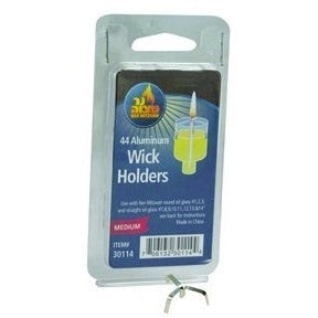 Medium Aluminum Wick Holder 10 Judaica-Lecht-Wicks 12328 Manchester Judaica