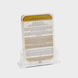 Metallic Bencher Set, 6-Pack - Gold {Judaica-Blessing-Benchers & Holders} Manchester Judaica