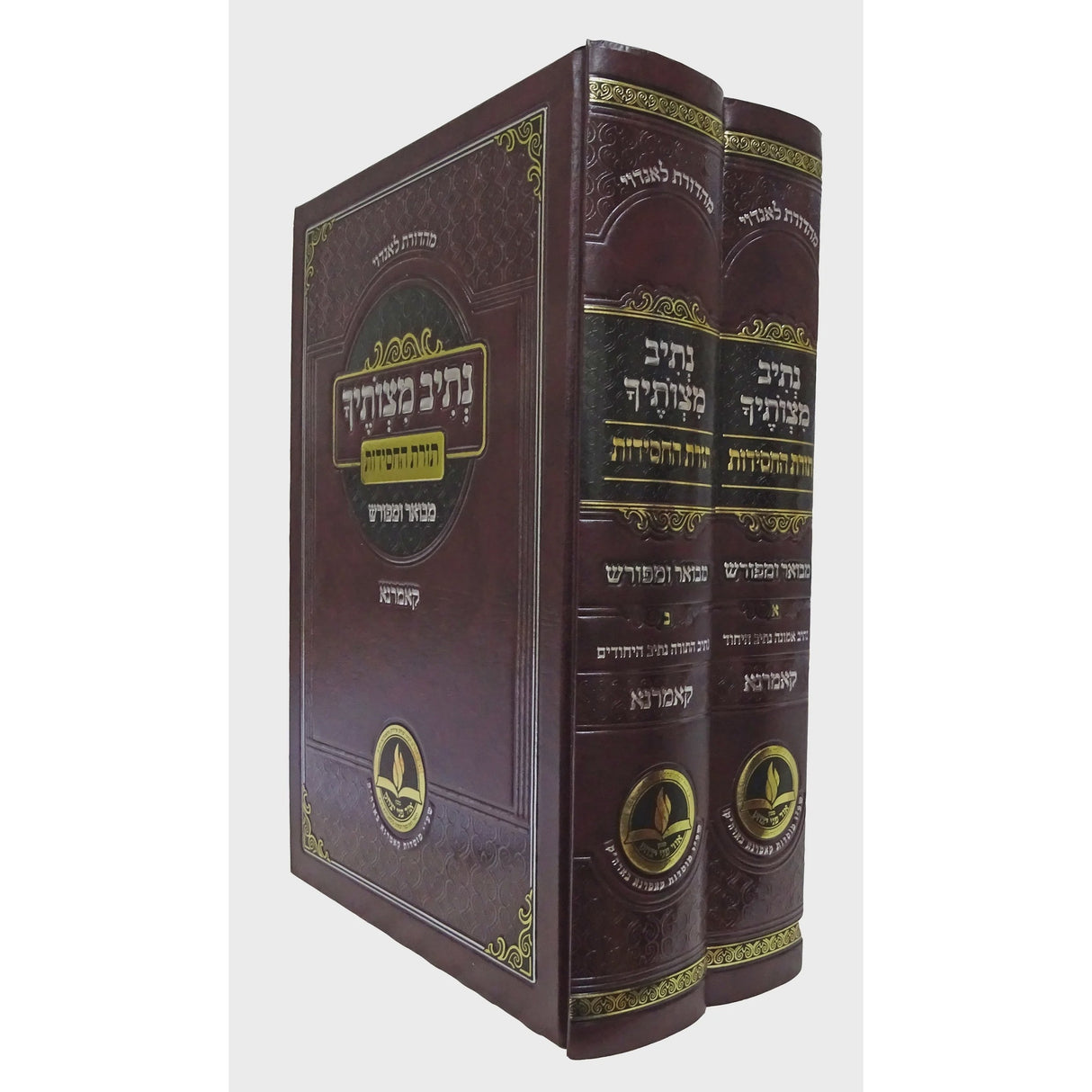 נתיב מצותיך תורת החסידות ב' כרכים