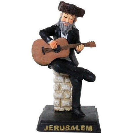 Polyresin Figurine on Stage Judaica-Home-Polyresin Sitting 489062 Manchester Judaica