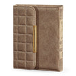 Purse Siddur Light Brown - Sefard {ספרים-תפילות-סדור} Manchester Judaica