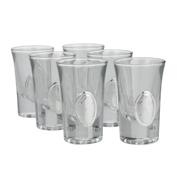 Set of 6 Liqour Cups Judaica-Tabletop-Wine & Liquor 13087 Manchester Judaica