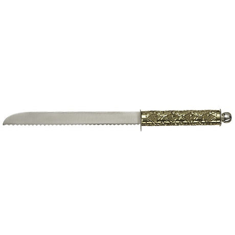 Shabbos Knife - With Golden Handle Judaica-Tabletop-Knife & Accessories 442111 Manchester Judaica