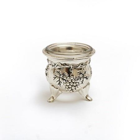 Single Salt Cellar {Judaica-Tabletop-Salt Holder} Manchester Judaica